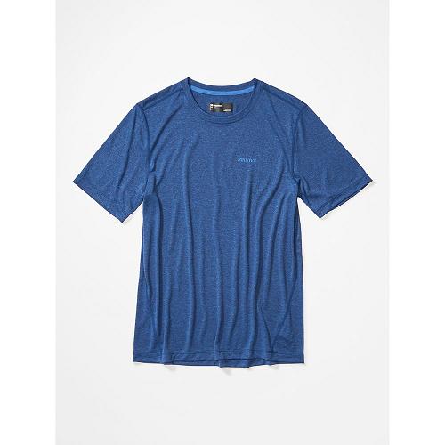 Marmot Conveyor Clothes - Mens T-Shirts Navy Blue CA7594218 Canada